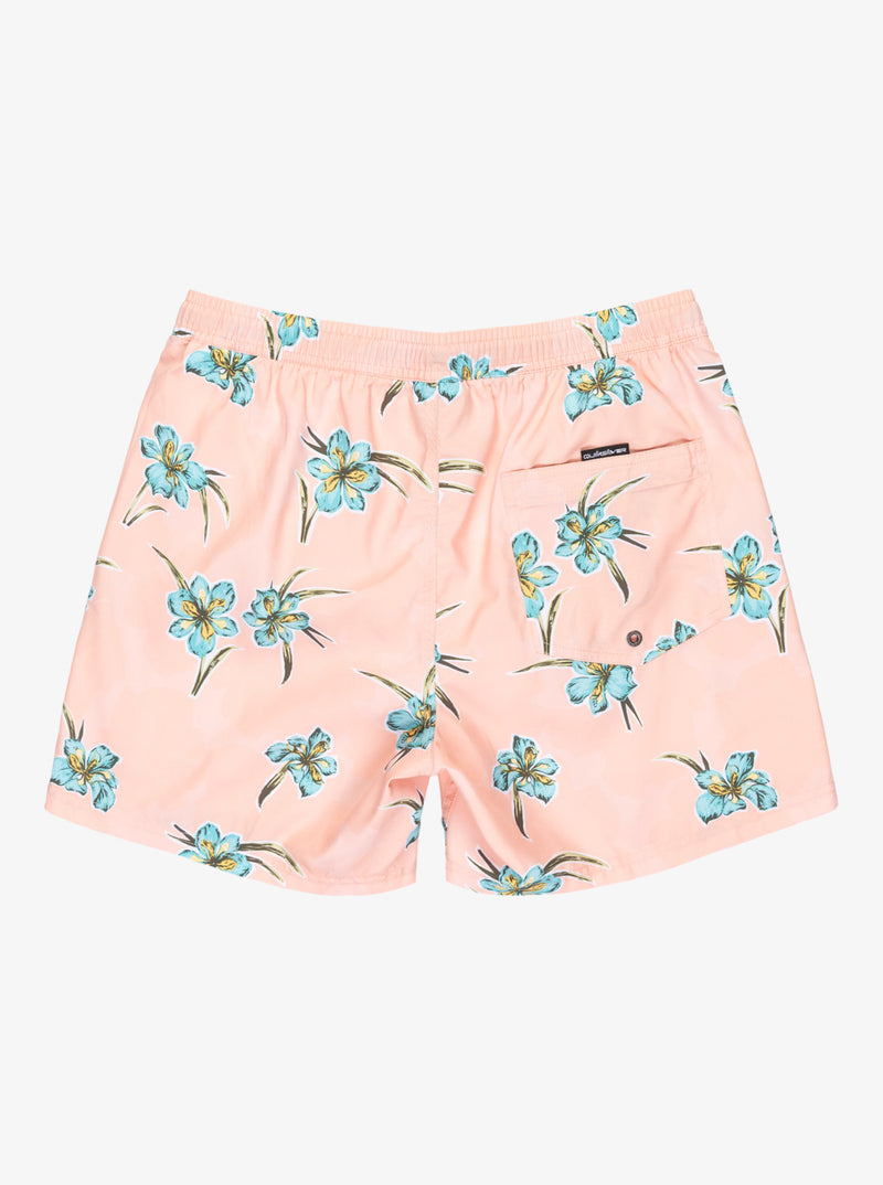 Load image into Gallery viewer, Quiksilver Men&#39;s Everyday Straight 15&quot; Swim Shorts Peach Parfait Backyards EQYJV04121_ME7
