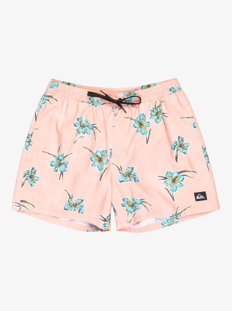 Load image into Gallery viewer, Quiksilver Men&#39;s Everyday Straight 15&quot; Swim Shorts Peach Parfait Backyards EQYJV04121_ME7
