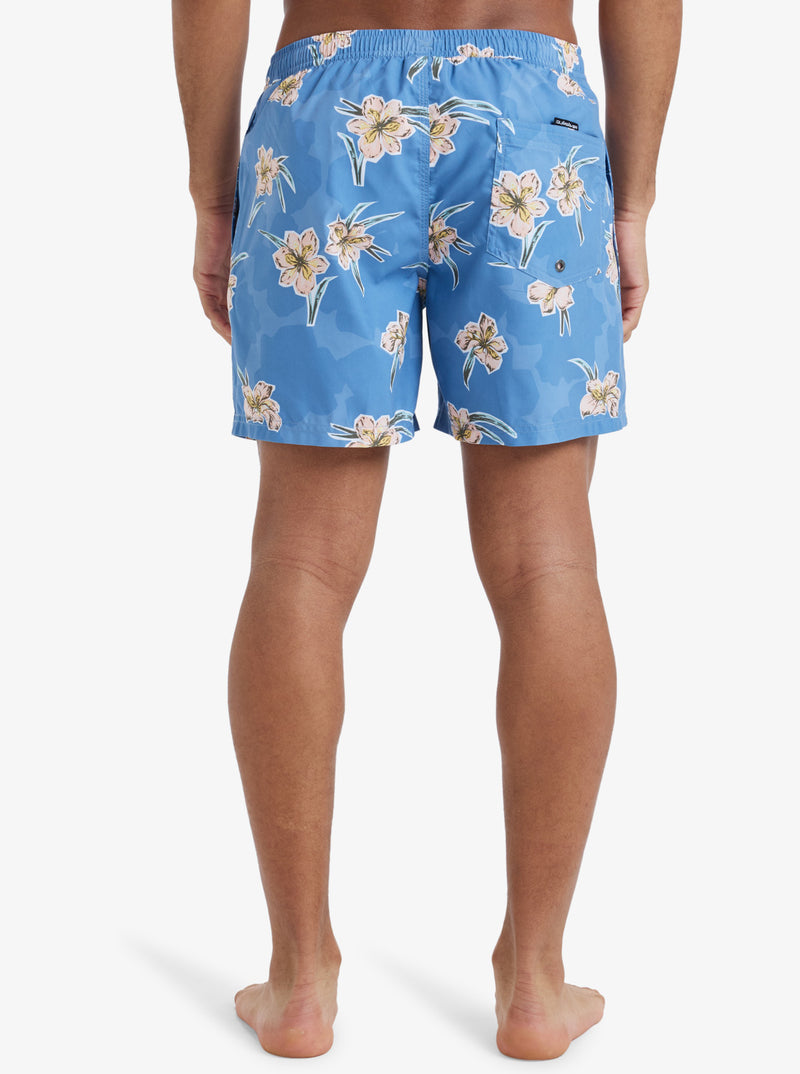 Load image into Gallery viewer, Quiksilver Men&#39;s Everyday Straight 15&quot; Swim Shorts Backyards Coronet Blue EQYJV04121_BLQ7
