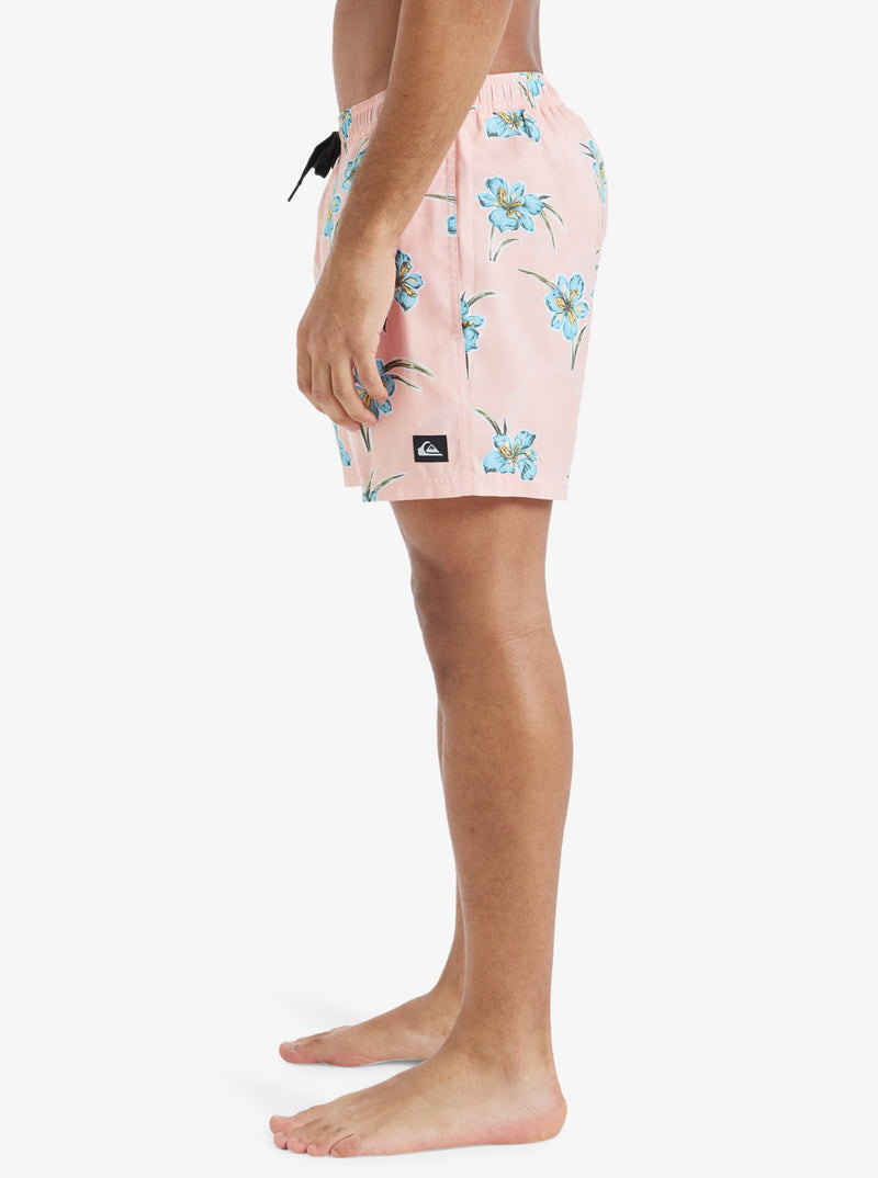 Load image into Gallery viewer, Quiksilver Men&#39;s Everyday Straight 15&quot; Swim Shorts Peach Parfait Backyards EQYJV04121_ME7
