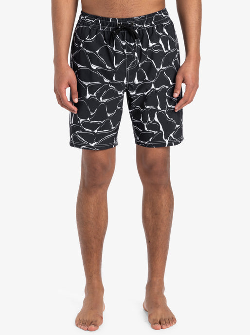 Quiksilver Men's Mercury Straight 19'' Swim Shorts Black Mercury EQYJV04125-KVJ6