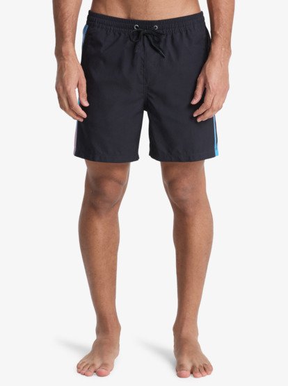 Quiksilver Men's Everyday Holmes Volley 16'' Swim Shorts Black Holmes EQYJV04221-KVJ6