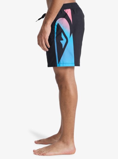 Quiksilver Men's Everyday Holmes Volley 16'' Swim Shorts Black Holmes EQYJV04221-KVJ6
