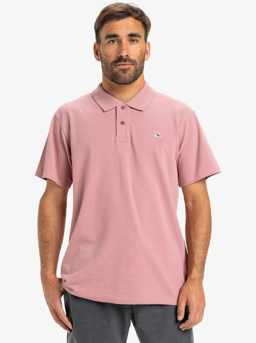 Quiksilver Men's DNA Polo T-Shirt Lilac EQYKT04362-PJM0