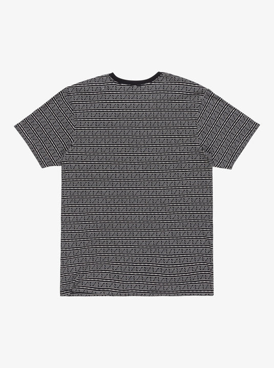 Quiksilver Men's Street Way Short Sleeves T-Shirt Black Street Way EQYKT04364-KVJ6