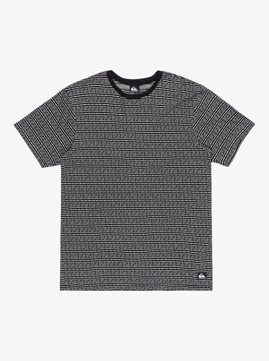 Quiksilver Men's Street Way Short Sleeves T-Shirt Black Street Way EQYKT04364-KVJ6