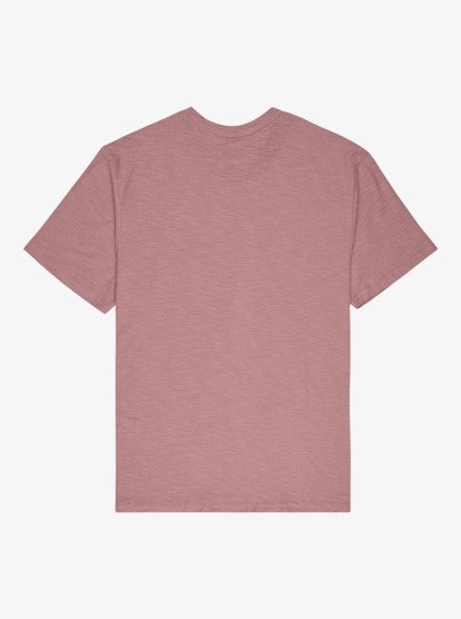 Quiksilver Men's Slub Roundneck Short Sleeve T-Shirt Elderberry EQYKT04391_PKM0