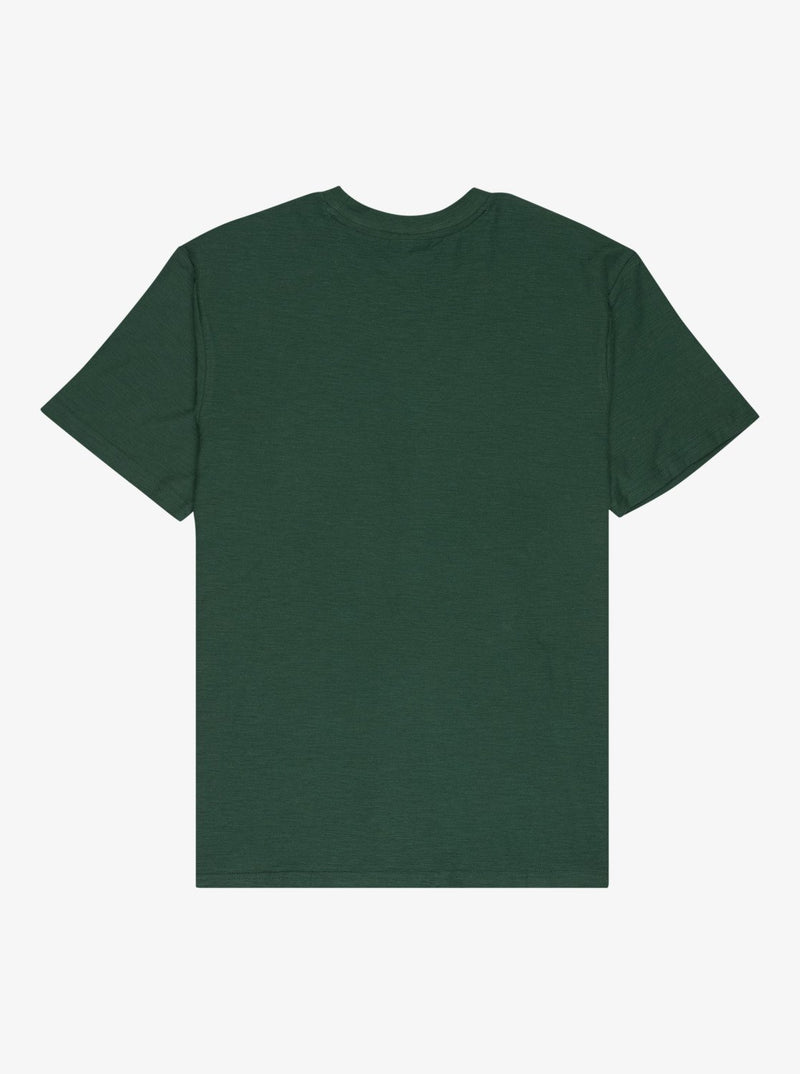 Load image into Gallery viewer, Quiksilver Men&#39;s Slub Roundneck Short Sleeve T-Shirt Trekking Green EQYKT04391_TKR
