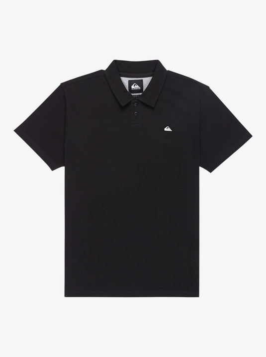 Quiksilver Men's Mw Pique Polo T-Shirt Black EQYKT04392-KVJ0