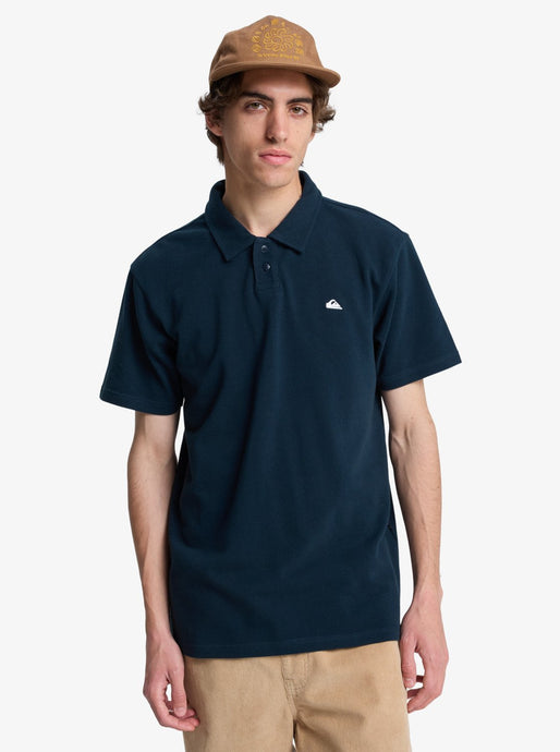 Quiksilver Men's Mw Pique Polo T-Shirt Dark Navy EQYKT04392-KTP0