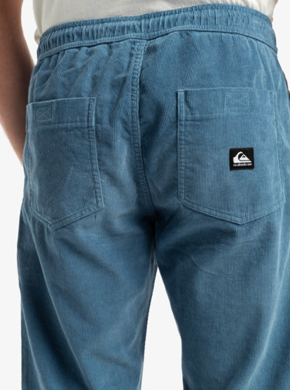Quiksilver Men's Taxer Corduroy Pants Coronet Blue EQYNP03315-BLQ0