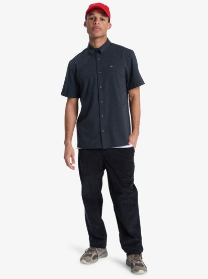 Load image into Gallery viewer, Quiksilver Men&#39;s Tacer Regular Cord Pants Black EQYNP03315-KVJ0
