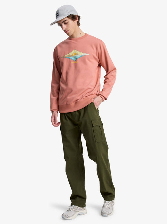 Quiksilver Men's Taxer Regular Cargo Pants Grape Leaf EQYNP03337-CRE0