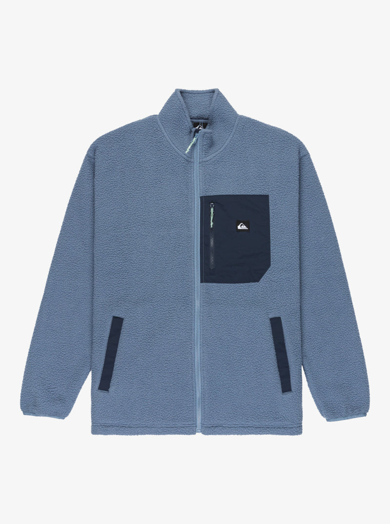 Load image into Gallery viewer, Quiksilver Men&#39;s Clean Coast Full Zip Fleece China Blue EQYPF03066-BND0
