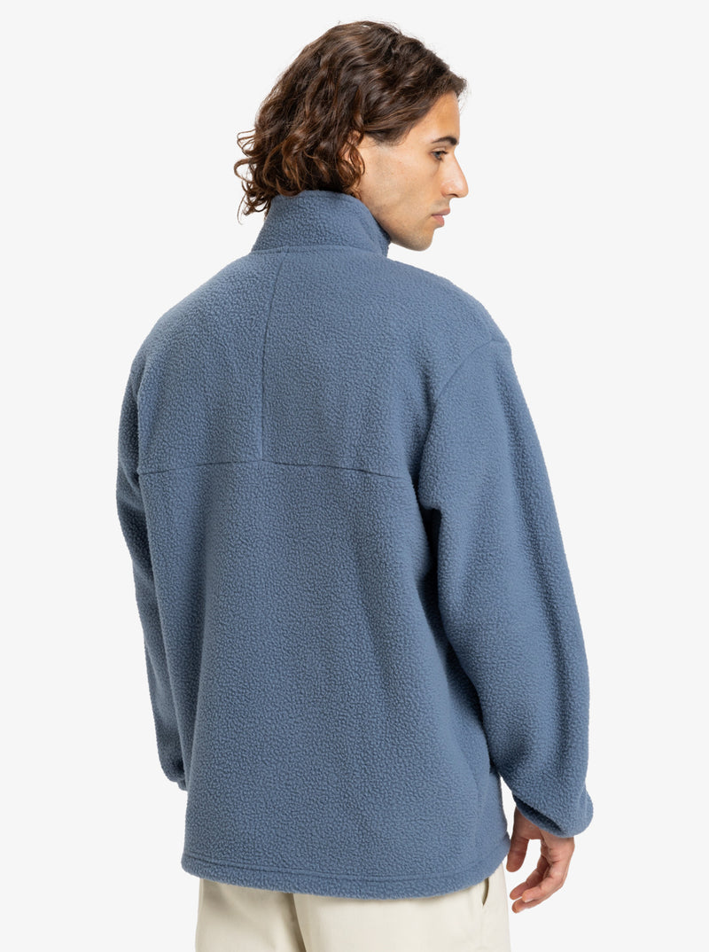 Load image into Gallery viewer, Quiksilver Men&#39;s Clean Coast Full Zip Fleece China Blue EQYPF03066-BND0
