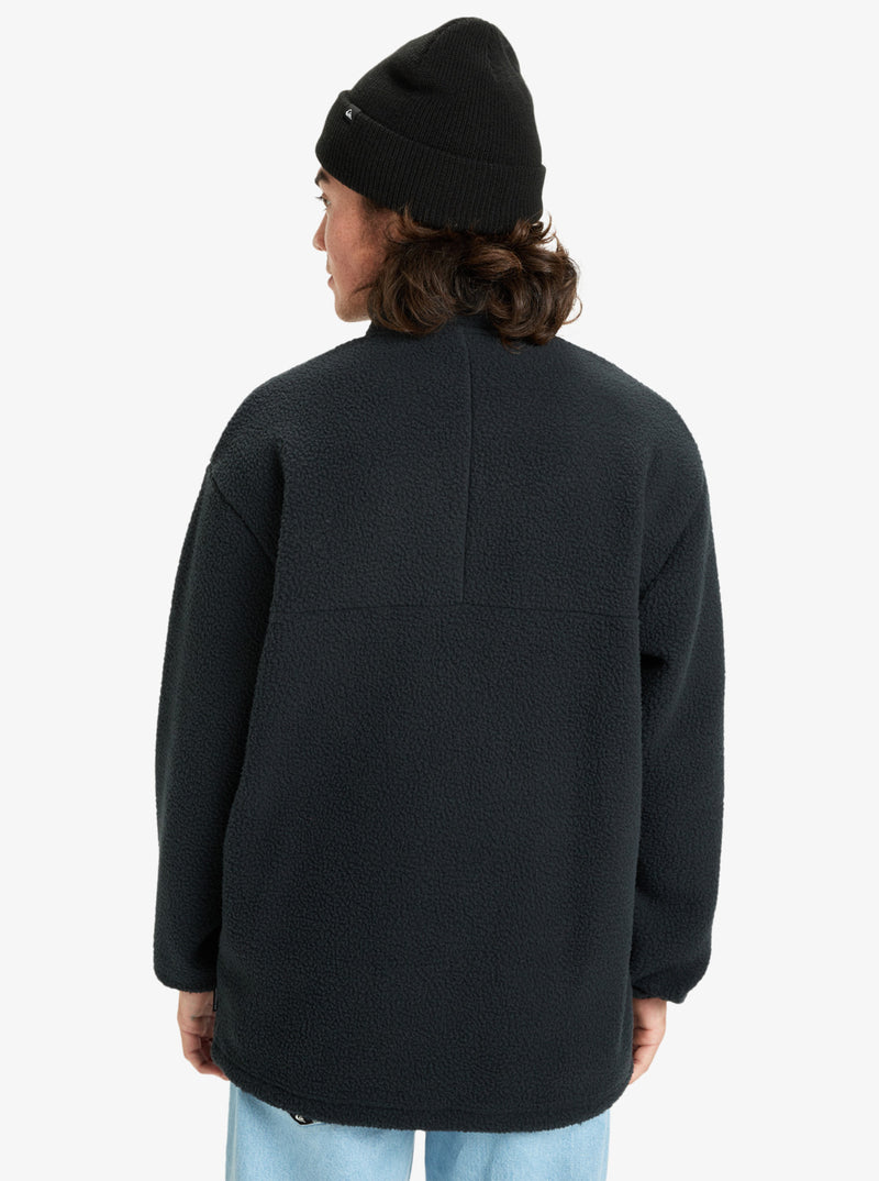 Load image into Gallery viewer, Quiksilver Men&#39;s Clean Coast Full Zip Fleece Black EQYPF03066-KVJ0
