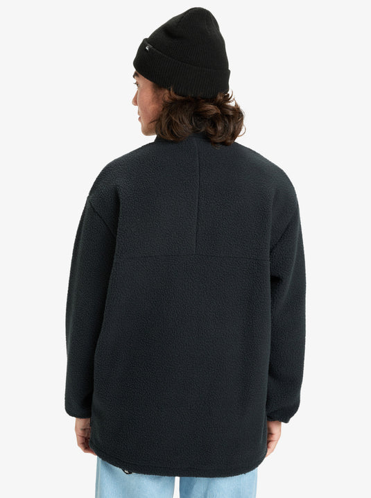 Quiksilver Men's Clean Coast Full Zip Fleece Black EQYPF03066-KVJ0