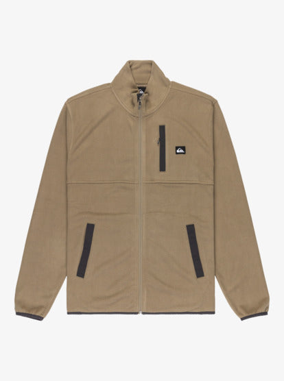 Quiksilver Men's No Destination Full Zip Fleece Fallen Rock EQYPF03071-TZC0