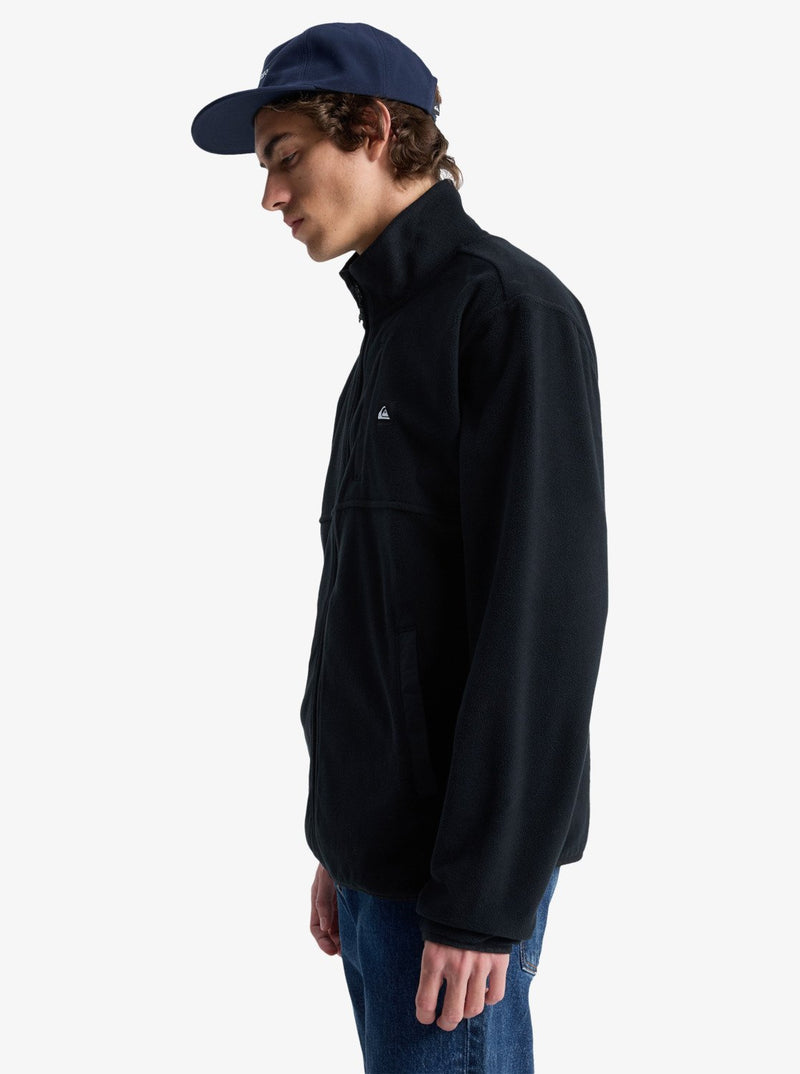 Load image into Gallery viewer, Quiksilver Mens&#39; No Destination Full Zip Fleece Black EQYPF03071-KVJ0
