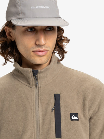 Quiksilver Men's No Destination Full Zip Fleece Fallen Rock EQYPF03071-TZC0