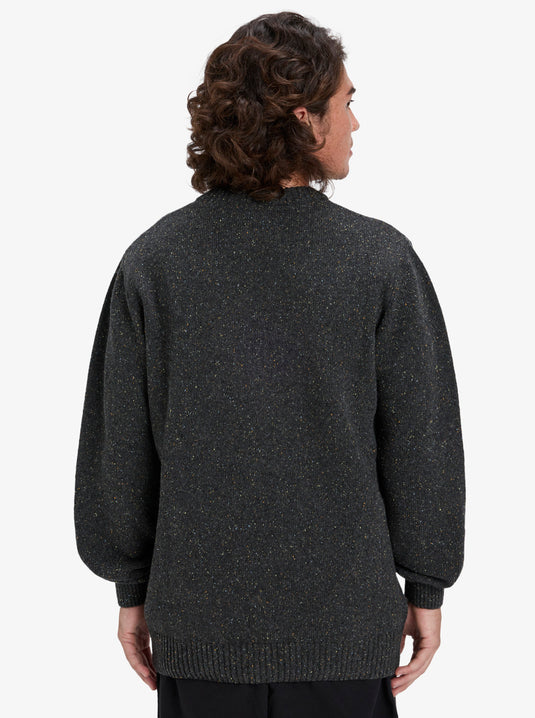 Quiksilver Men's Slow Song Neppy Jumper Tarmac EQYSW03325-KTA0