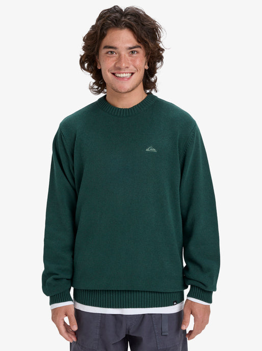 Quiksilver Men's Salt Water Jumper Sweatshirt Deep Sea EQYSW03326-GMW0