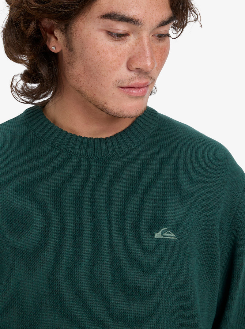Load image into Gallery viewer, Quiksilver Men&#39;s Salt Water Jumper Sweatshirt Deep Sea EQYSW03326-GMW0
