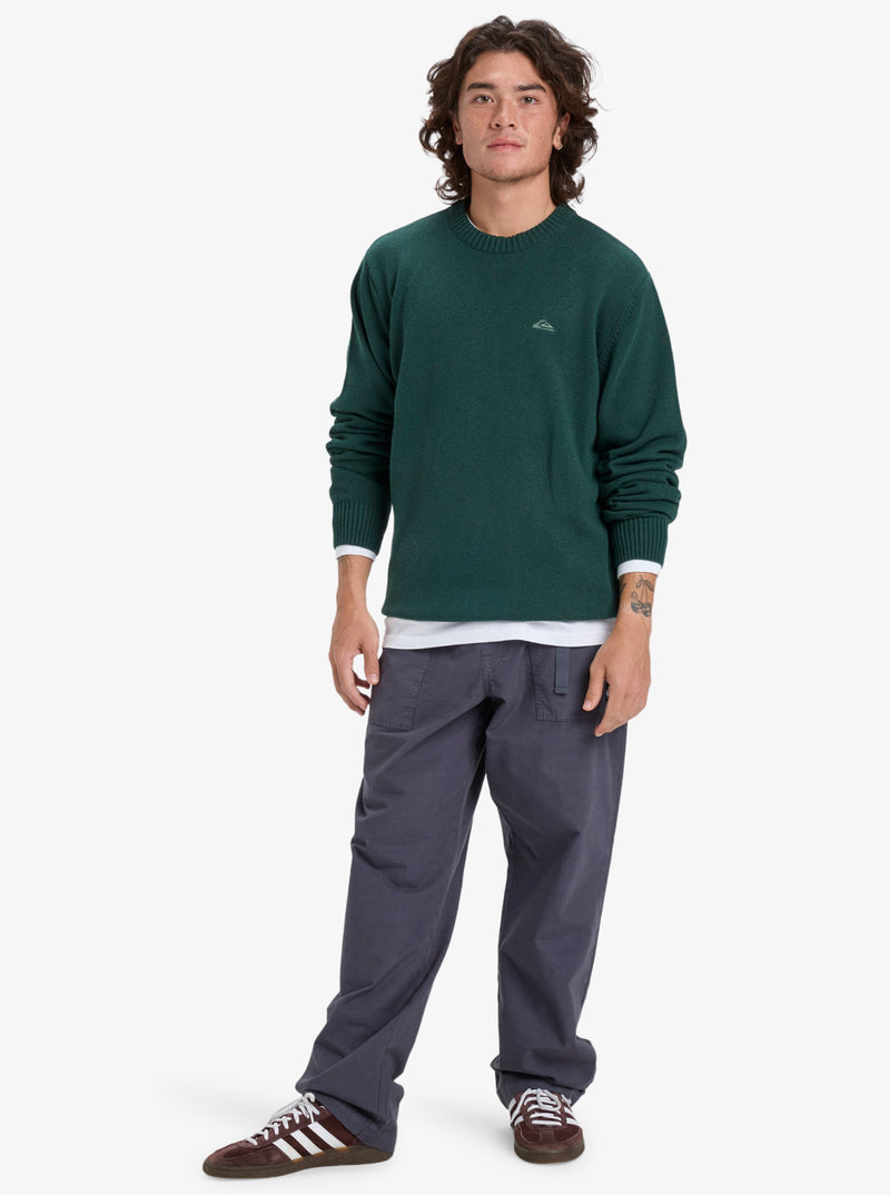 Load image into Gallery viewer, Quiksilver Men&#39;s Salt Water Jumper Sweatshirt Deep Sea EQYSW03326-GMW0
