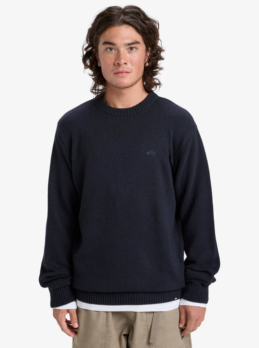 Quiksilver Men's Salt Water Jumper Sweatshirt Dark Navy EQYSW03326-KTP0