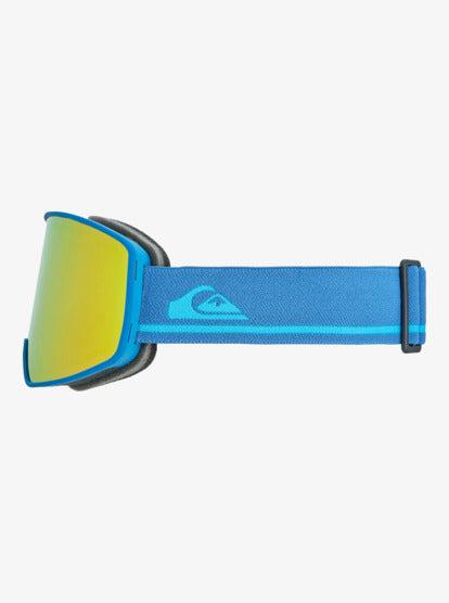 Quiksilver Men's Storm Mirror Lens S3 Goggles True Navy/Lpurple EQYTG03218-BRP0