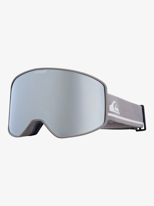 Quiksilver Men's Storm Ski/Snowboard Goggles Fallen Rock/Clux ML Silver S3 EQYTG03218-CZK0