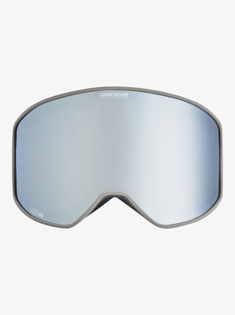Load image into Gallery viewer, Quiksilver Men&#39;s Storm Ski/Snowboard Goggles Fallen Rock/Clux ML Silver S3 EQYTG03218-CZK0
