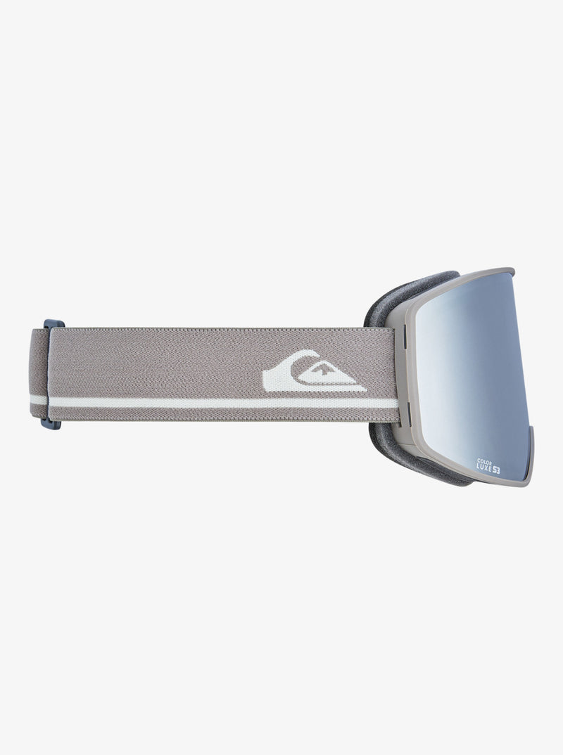Load image into Gallery viewer, Quiksilver Men&#39;s Storm Ski/Snowboard Goggles Fallen Rock/Clux ML Silver S3 EQYTG03218-CZK0
