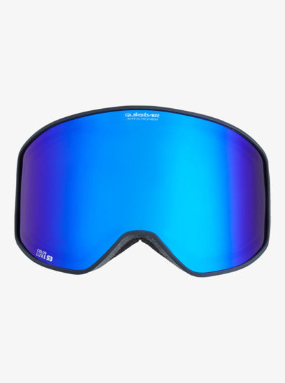 Quiksilver Men's Storm Ski/Snowboard Goggles Black/Black Clux Ml Blue S3 EQYTG03218-KSD0