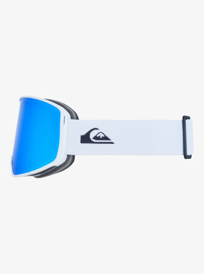 Load image into Gallery viewer, Quiksilver Men's Storm Mirror Lens S3 Goggles White/Blue EQYTG03218-WBN0

