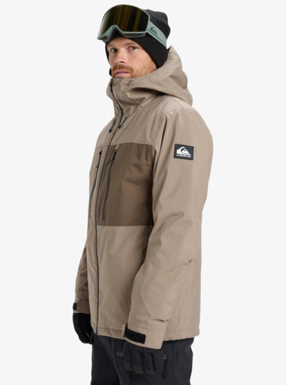 Load image into Gallery viewer, Quiklisver Men's Sycamore Solid 20K Technical Snow Jacket Fallen Rock EQYTJ03502-TZC0
