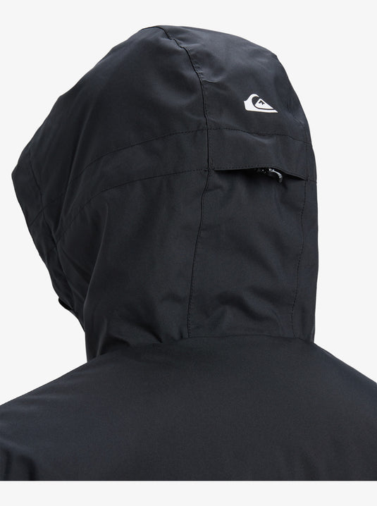 Quiksilver Men's Sycamore Block 20K Snow Jacket Almond EQYTJ03503-CMD0