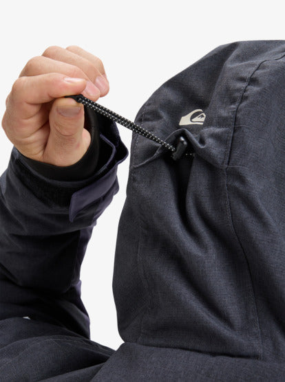 Load image into Gallery viewer, Quiksilver Men's Dawson Snow Jacket Graystone EQYTJ03510-KRB0
