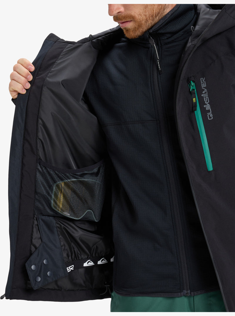 Load image into Gallery viewer, Quiksilver Titano Snow Jacket True Black EQYTJ03513-KVJ0
