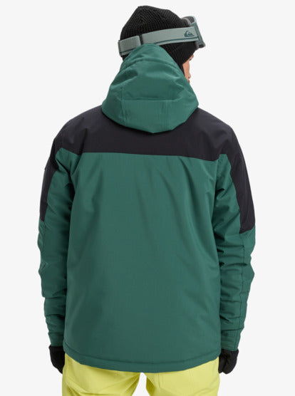 Load image into Gallery viewer, Quiksilver Titano Snow Jacket Trekking Green EQYTJ03513-TKR
