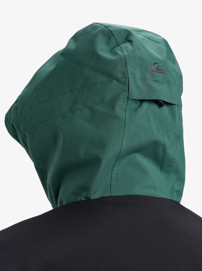 Load image into Gallery viewer, Quiksilver Titano Snow Jacket Trekking Green EQYTJ03513-TKR
