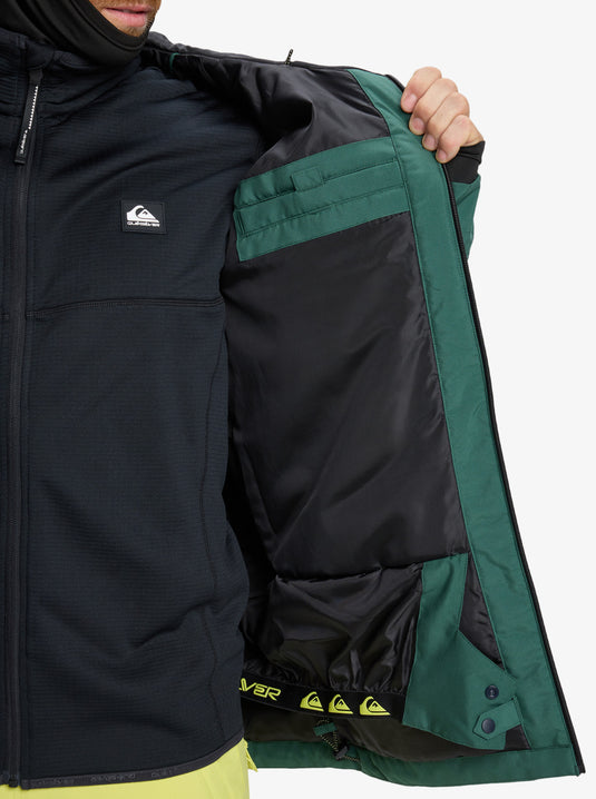 Quiksilver Titano Snow Jacket Trekking Green EQYTJ03513-TKR