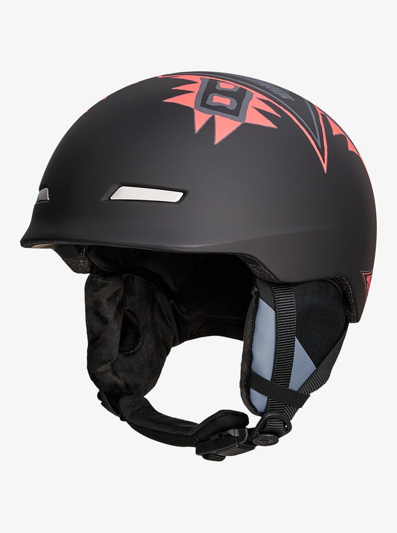 Load image into Gallery viewer, Quiksilver Men&#39;s Play Snow Helmet Black Swell Ovation EQYTL03081-SKQ0

