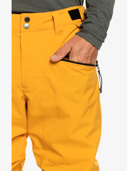 Quiksilver Boundry Snow Pants Mineral Yellow EQYTP03144-YKM0