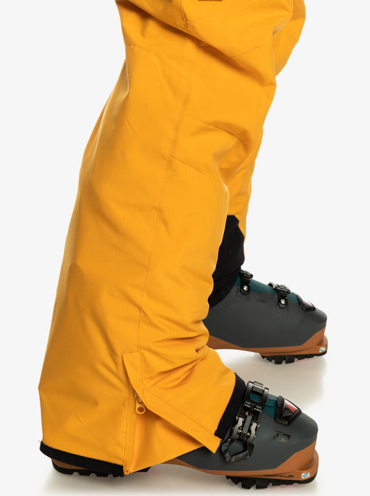 Quiksilver Boundry Snow Pants Mineral Yellow EQYTP03144-YKM0