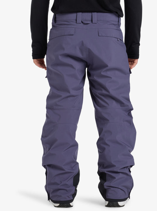 Quiksilver Men's Utility Pt Snow Pants Graystone EQYTP03235-KRB0