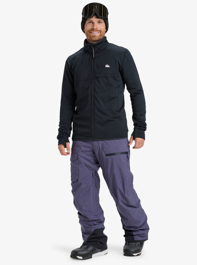 Load image into Gallery viewer, Quiksilver Men&#39;s Utility Pt Snow Pants Graystone EQYTP03235-KRB0
