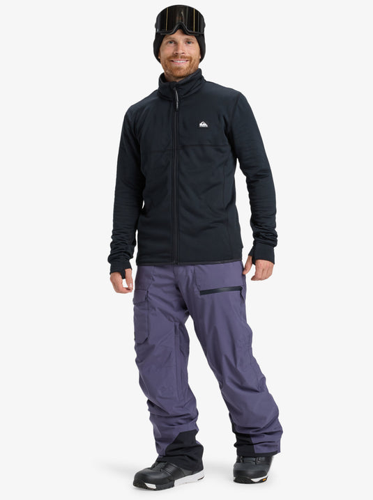 Quiksilver Men's Utility Pt Snow Pants Graystone EQYTP03235-KRB0