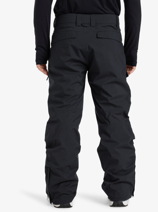 Quiksilver Men's Utility Pt Snow Pants Black EQYTP03235-KVJ0