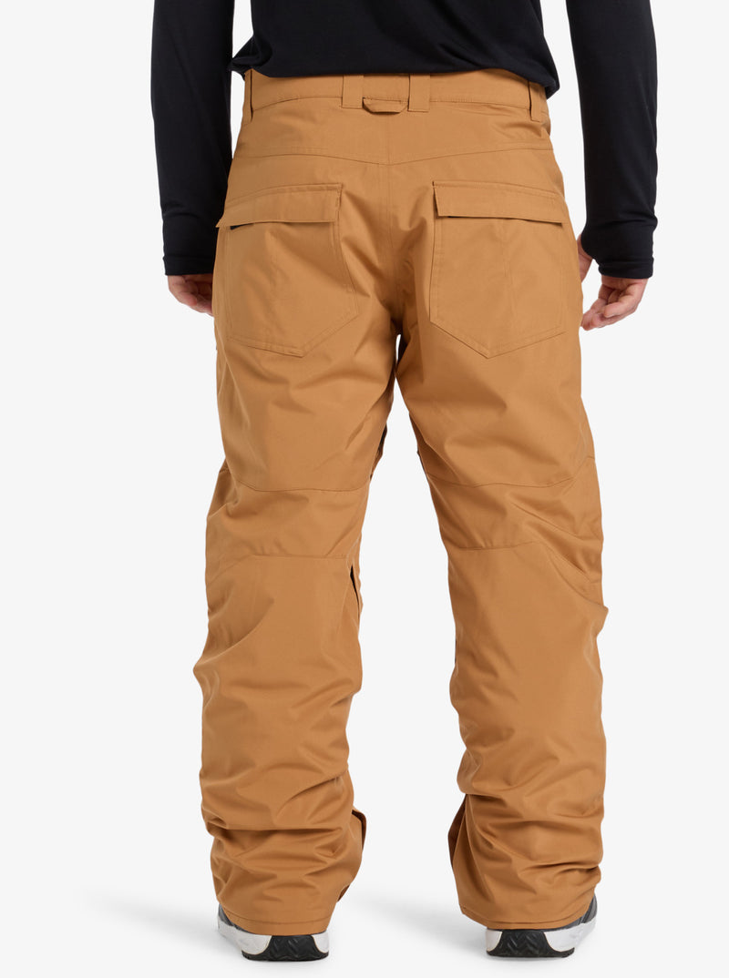 Load image into Gallery viewer, Quiksilver Men&#39;s Estate Snow Pants Almond EQYTP03237-CMD0
